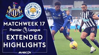 Newcastle v. Leicester City | PREMIER LEAGUE HIGHLIGHTS | 1/3/2021 | NBC Sports