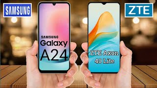 Samsung Galaxy A24 vs ZTE Axon 40 Lite || ZTE Axon 40 Lite vs Samsung Galaxy A24 - Full Mobile Video