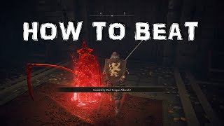 Elden Ring - How to Beat - Mad Tongue Alberich (Roundtable Hold Invasion)