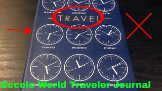 ✅  How To Use Eccolo World Traveler Journal Review