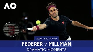 Roger Federer's Epic 5th Set Tiebreak | Federer v Millman | Australian Open 2020 Third Round
