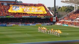 2016明治安田生命J2リーグ第1節　清水エスパルス対愛媛FC　選手入場