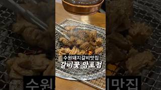 수원 영통 돼지갈비 맛집