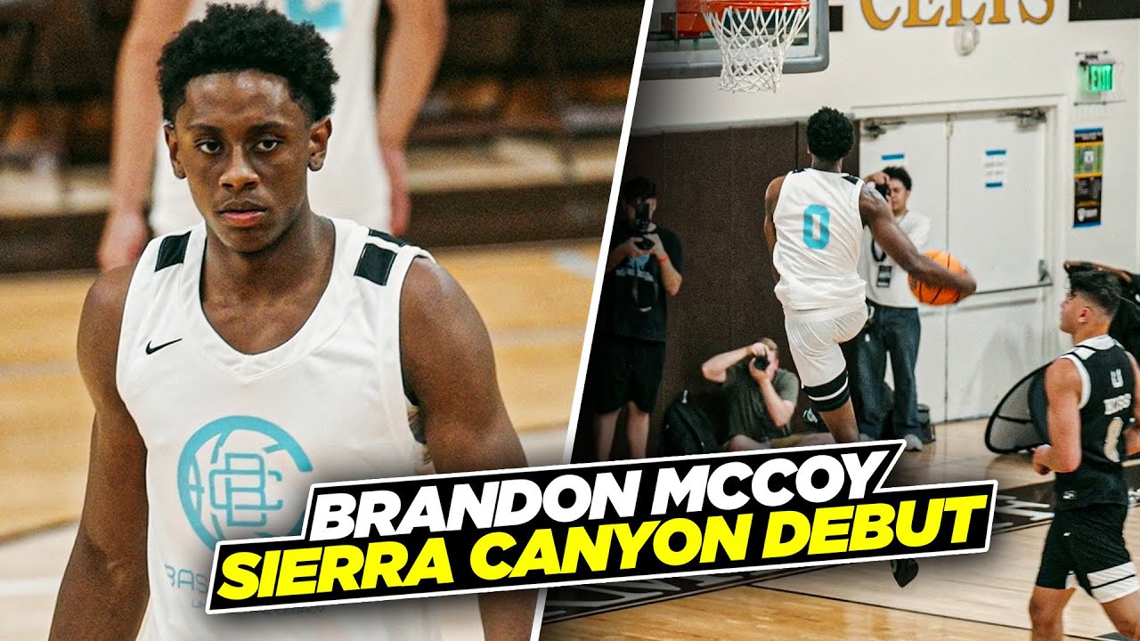2 Ranked Pg Brandon Mccoy Jr Sierra Canyon Debut The New Sierra