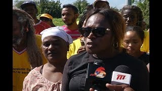 UNC Shadow MP Jearlean John Helps Wallerfield Residents