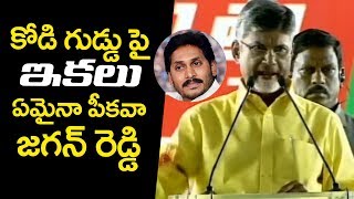 కోడి గుడ్డు పై ఇకలు ఏమైనా పీకవా జగన్ రెడ్డి | Chandrababu Naidu Latest Speech | AP election