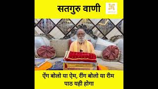 ऐंग बोलो या एम रींग बोलो या रीम पाठ एक ही होता है #mahabrahmrishi #kumarswamiji #short #viralreels