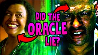 MATRIX: The Oracle's Prophecy is TRUE! Matrix Explained