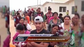 População invade moradias do Minha Casa, Minha Vida em Colatina - Record News ES