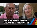Two Reform UK candidates ditched after accusations of racism and religious hate