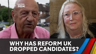 Two Reform UK candidates ditched after accusations of racism and religious hate