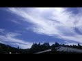 ウェザーリポート動画0613@茨城県常陸太田市09時50分　庭先から眺めての空と雲　そんなひとこま