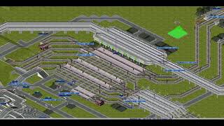 【SimuTransで再現】小田原駅定点観測