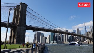 🔴 Nova York ao vivo: Caminhada pelo Brooklyn e travessia da ponte