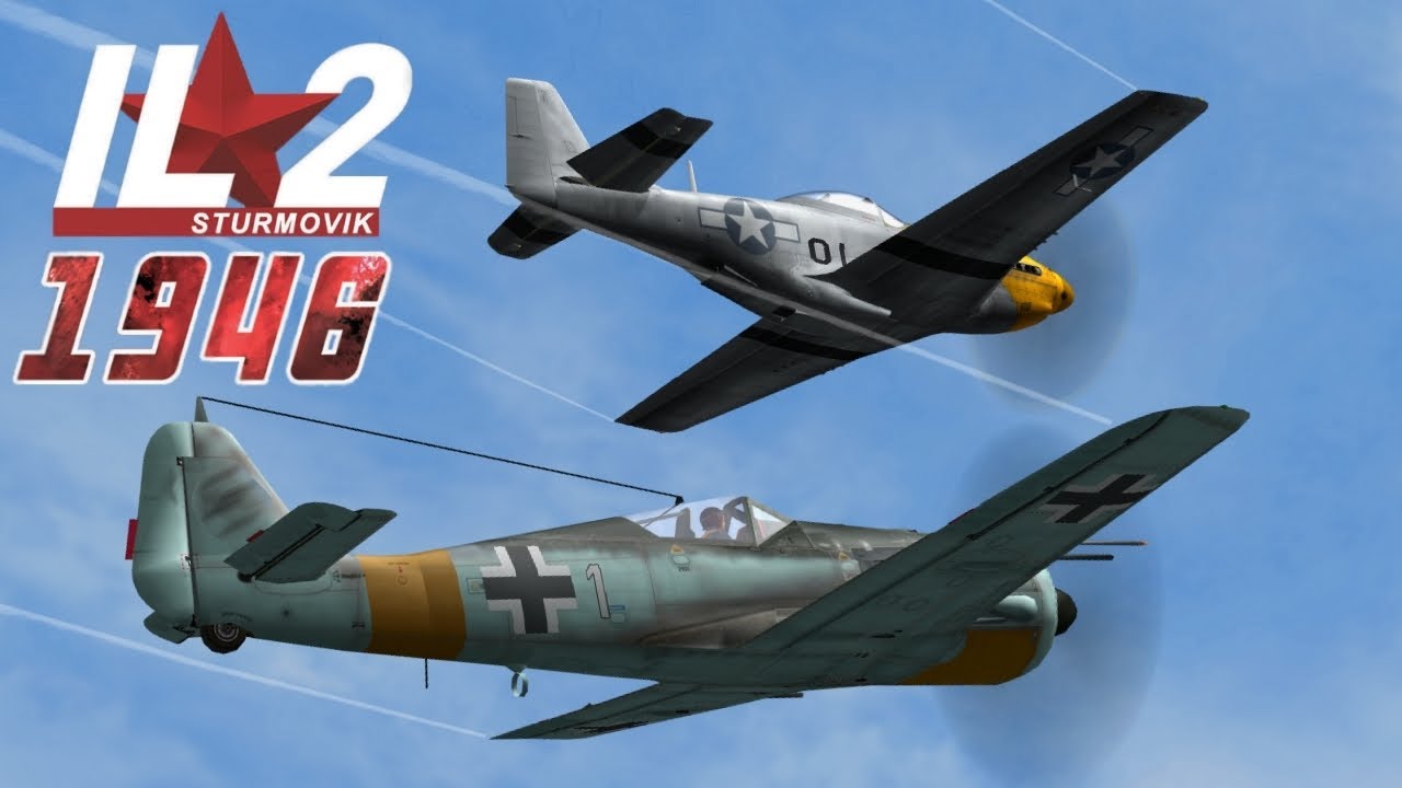 Full IL-2 1946 Mission: Butcher Birds Fighter Sweep - YouTube