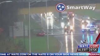 TDOT SmartWay Traffic camera feed shows incidents in Knoxville