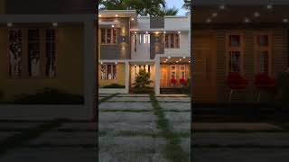 മനോഹരമായ വീടിന്റെ ഡിസൈൻ 2135  sqft home 3d elevation ഡിസൈൻ motion video