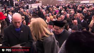 Watch President Obama and Guests Exit Inauguration Ceremony