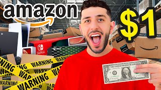I Went To A $1 Amazon Return Store! (INSANE STEALS)