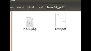 PHP - How to convert pdf to base64 or base64 to pdf using PHP