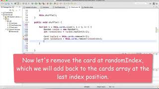 Building a Solitaire Game: Implementing the Shuffle Method (Part 3)
