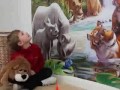 instructievideo kinderbehang walltastic