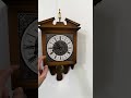 vintage w. haid westminster chime german wall clock item 2820 adelaide clocks