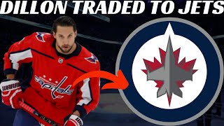 Breaking News: NHL Trade - Capitals Trade Brendan Dillon to Jets