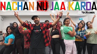 Nachan Nu Jee Karda Dance Cover: Easy Choreography For Beginners | Santosh Choreography