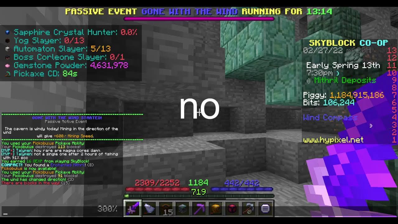 Mining Hypixel Skyblock Youtube