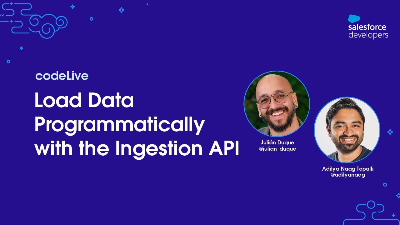 Codelive Load Data Programmatically With The Ingestion Api Youtube