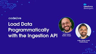 codeLive: Load Data Programmatically with the Ingestion API