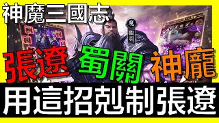 【神魔三國志】神龐、蜀關，如何有效防止極限張遼！？《阿砲Apau》真三国英雄传｜三国武神传｜放置三国