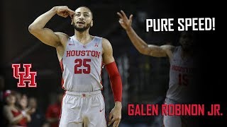 Galen Robinson Jr FASTEST Player In College | Houston PG | 2017-18 Highlights