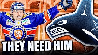 The Canucks NEED TO SIGN This Upcoming UFA (Top SHL Free Agents: NHL News & Rumours) Emil Pettersson
