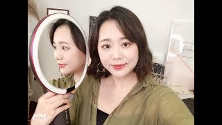 梳妝台必備的美妝好物 淘寶AMIRO日光鏡開箱實測｜Nabibuzz娜比