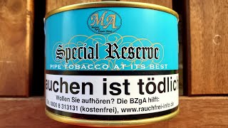 🇩🇪 Pfeife rauchen  |  DTM – Dan Tobacco »M.A. – Special Reserve«  |  Pipe Tobacco  |  Pfeifentabak