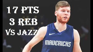 Davis Bertans 17 Pts 3 Reb Dallas Mavericks vs Utah Jazz HIGHLIGHTS