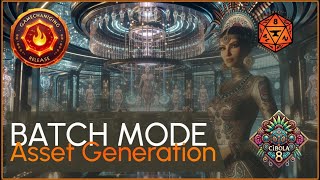 Batch Mode Asset Generation on Foundry VTT (All Game Systems) with Cibola8- Master the Power of AI!