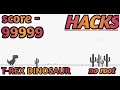 MORE Google Dinosaur Game HACKS| Arcade Mode, Invincibility, Swaps, Speed, and MORE! by phoenix