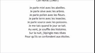 JE PARLE (Carl Norac)