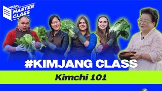 MOFA MasterClass #3 - Kimjang Class : Kimchi 101