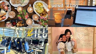 uni finals week 📚: brunch, tec cafe, winter quarter | ucsd vlogs