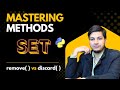 Mastering Set Methods in Python 🐍 | remove vs discard | In just 3 minutes 🕒
