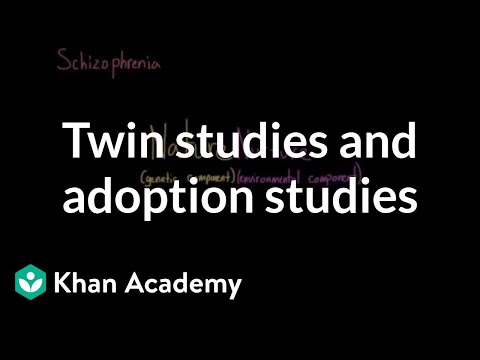 How have twin and adoption studies have been used to study genetic and environmental influences on personality and intelligence?
