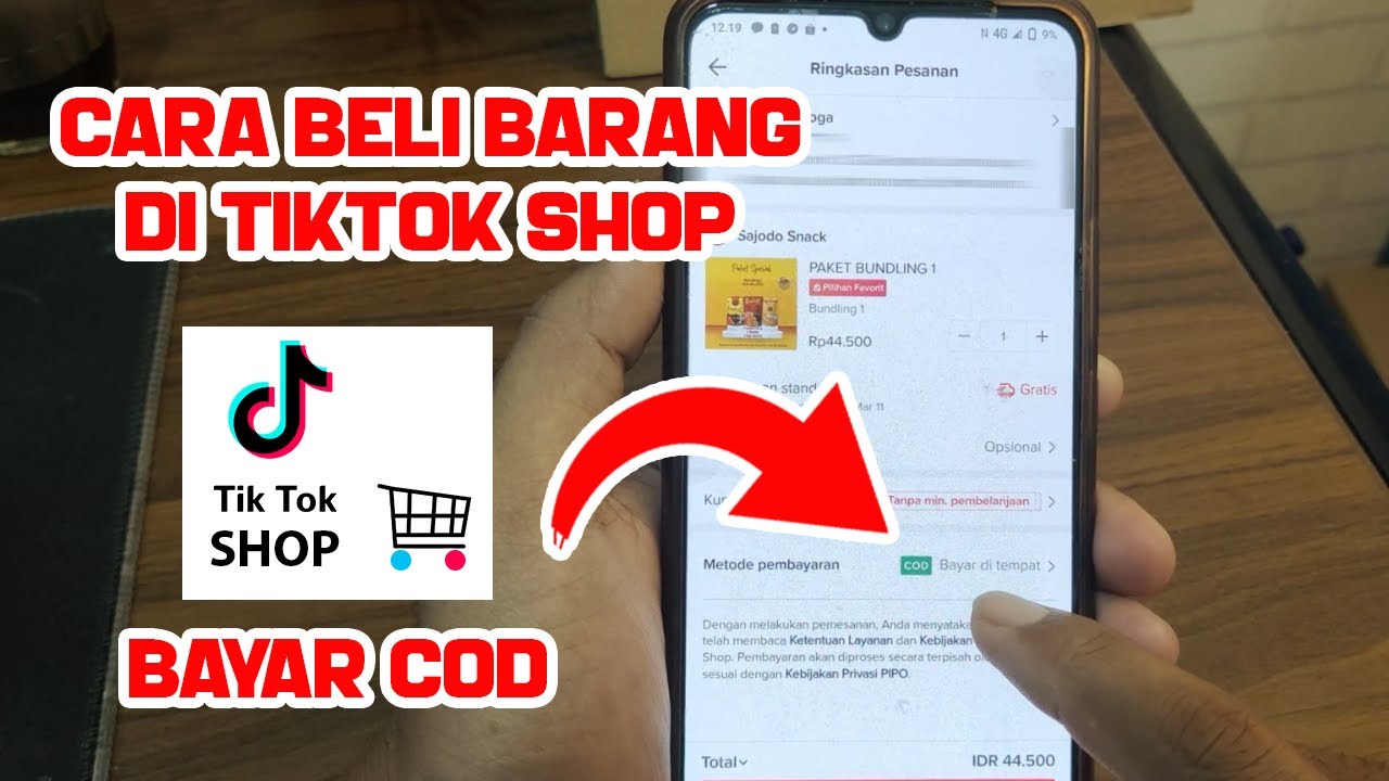 Cara Beli Barang Di Tiktok Shope Dengan Bayar COD (Gratis Ongkir) - YouTube