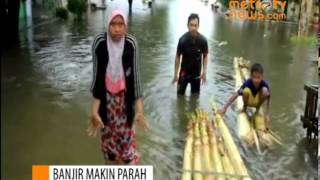 Banjir Indramayu Makin Parah