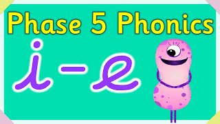 Phase 5 I-E Phonics Lesson 😊 [I-E Split Digraph] Miss Ellis 💜 #splitdigraphs