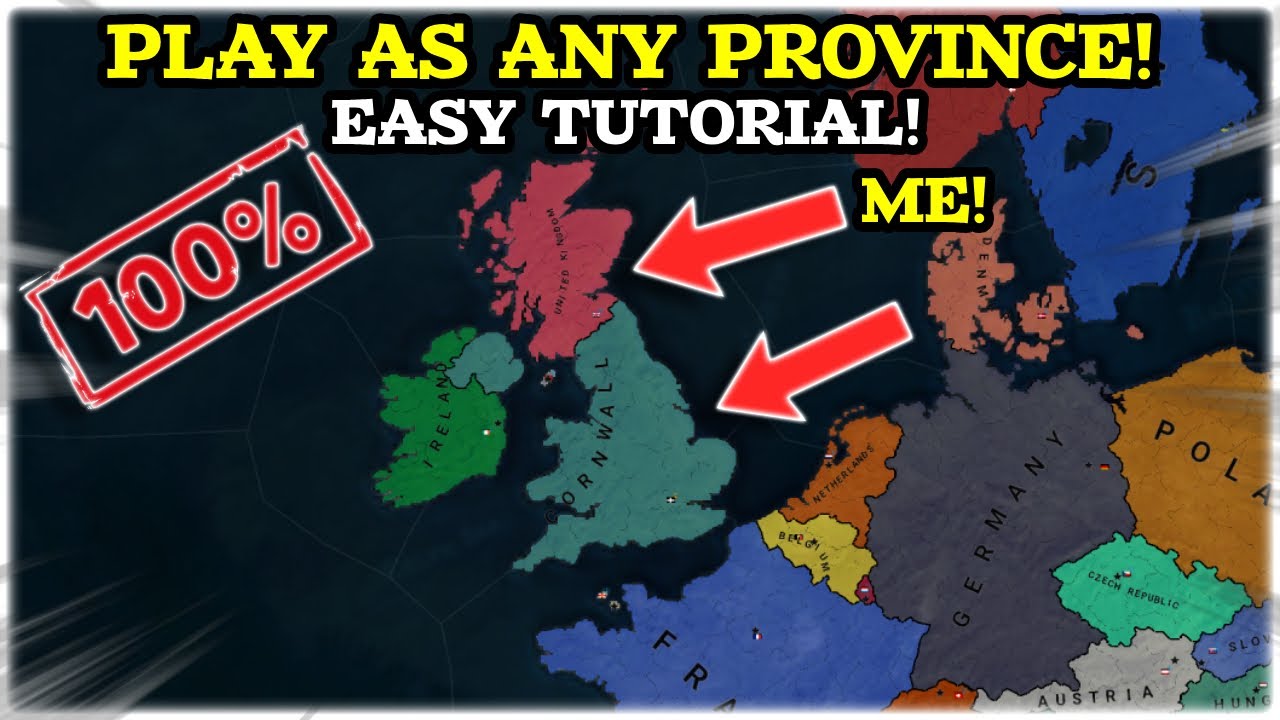 Aoh2 How To Play As Any Province Youtube