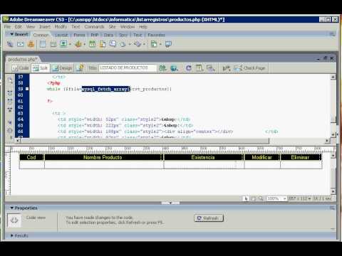 04 - Listar Registros De MySQL Usando PHP - YouTube